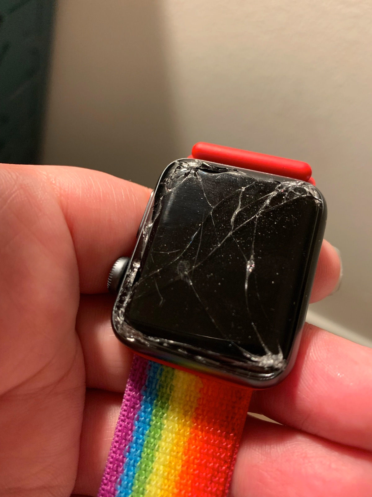 Broke my best sale apple watch screen